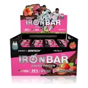 Barritas Proteicas Iron Bar sabor Frutilla x 46grs x 20u - Gentech