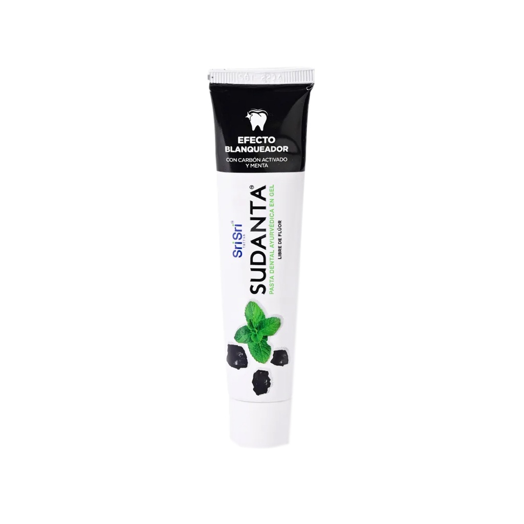 Pasta dental Sri sri ayurvedica en gel Sudanta sabor menta x 50grs x 10u 