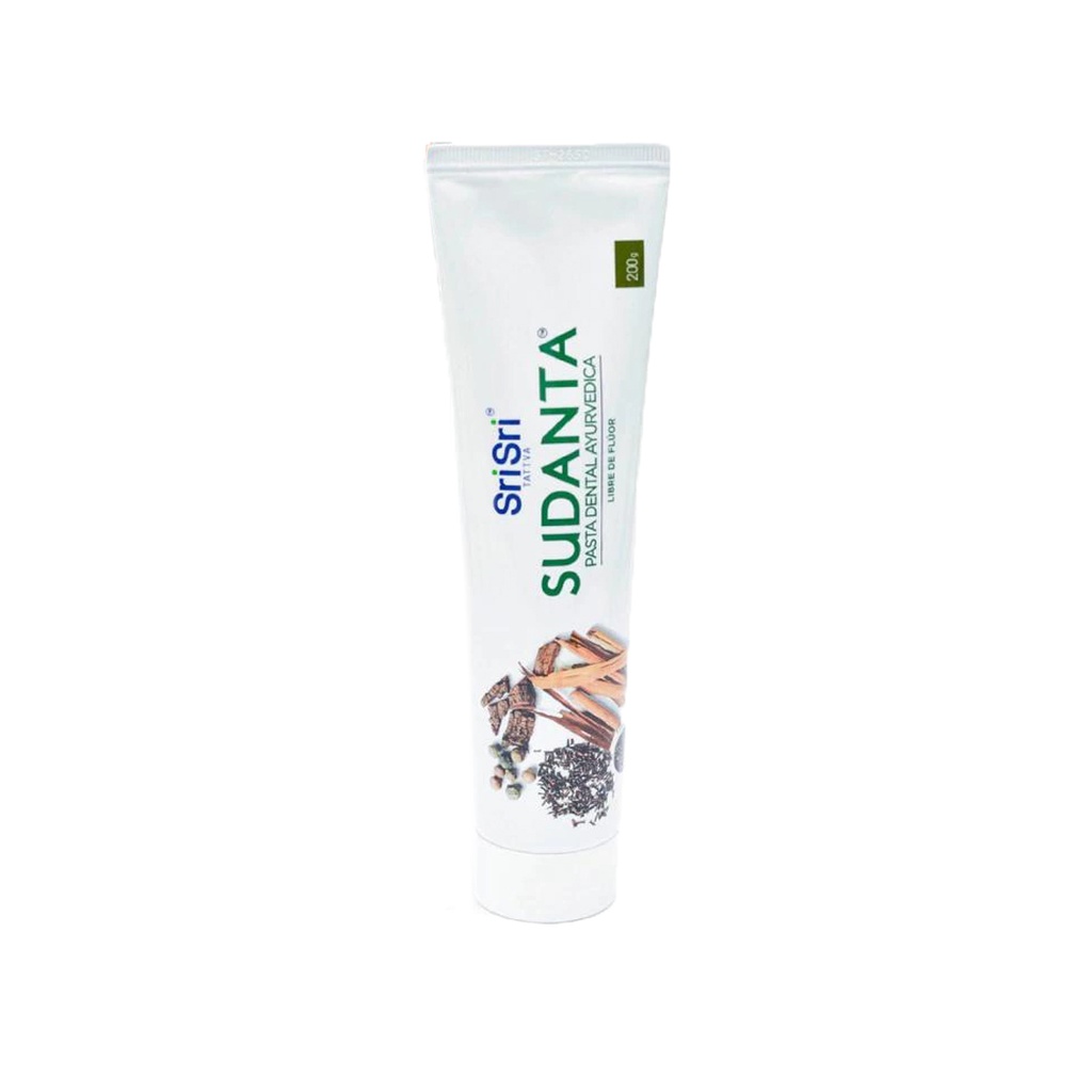 Pasta dental Sri sri ayurvedica en gel Sudanta x 200grs x 10u