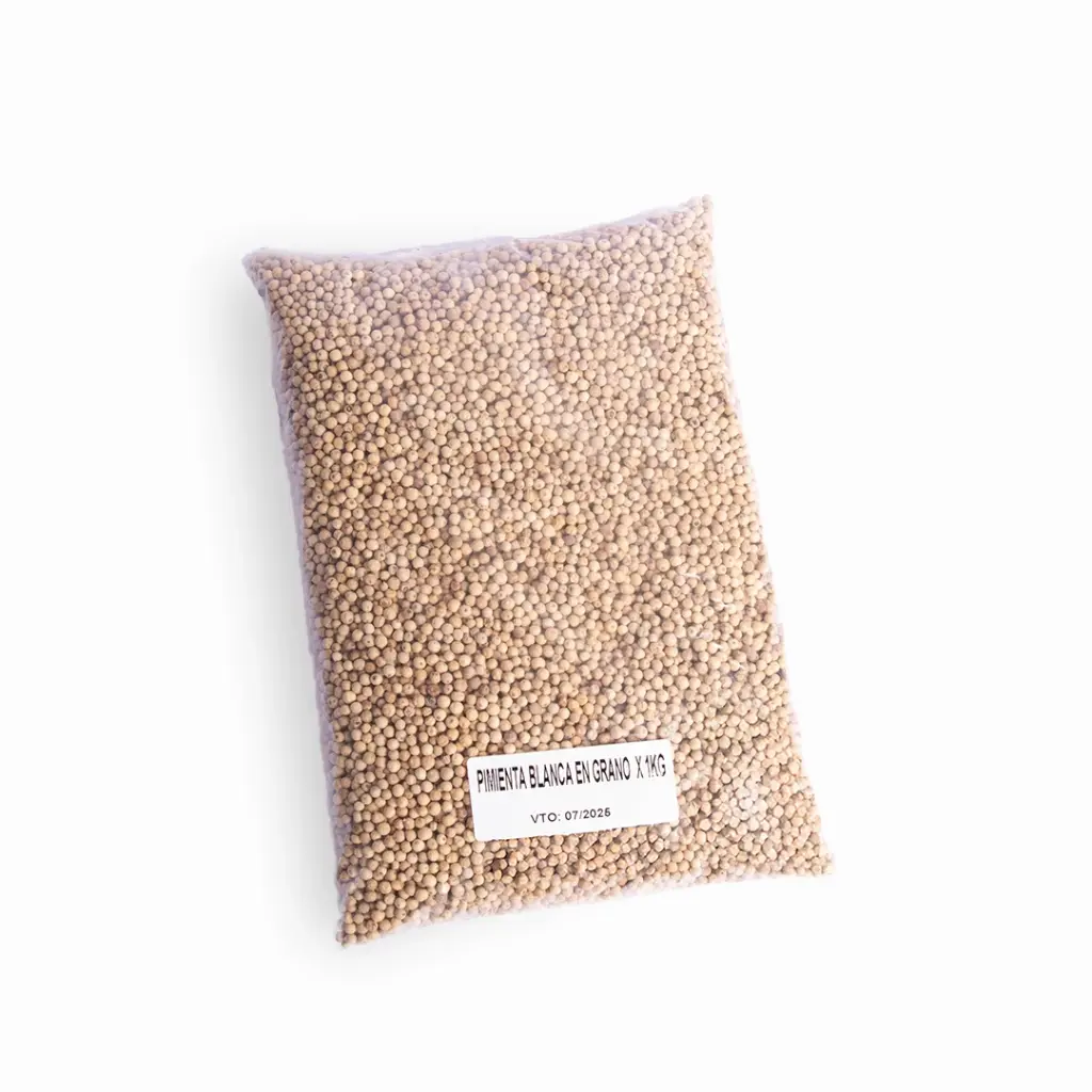 Pimienta Blanca en Grano x 3kg