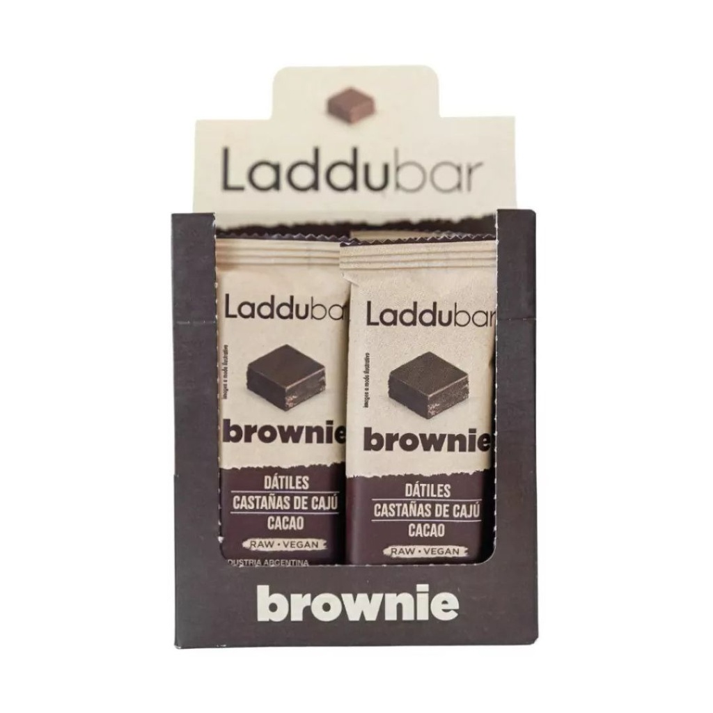 Barritas Brownie - Laddubar x 30grs x 12u