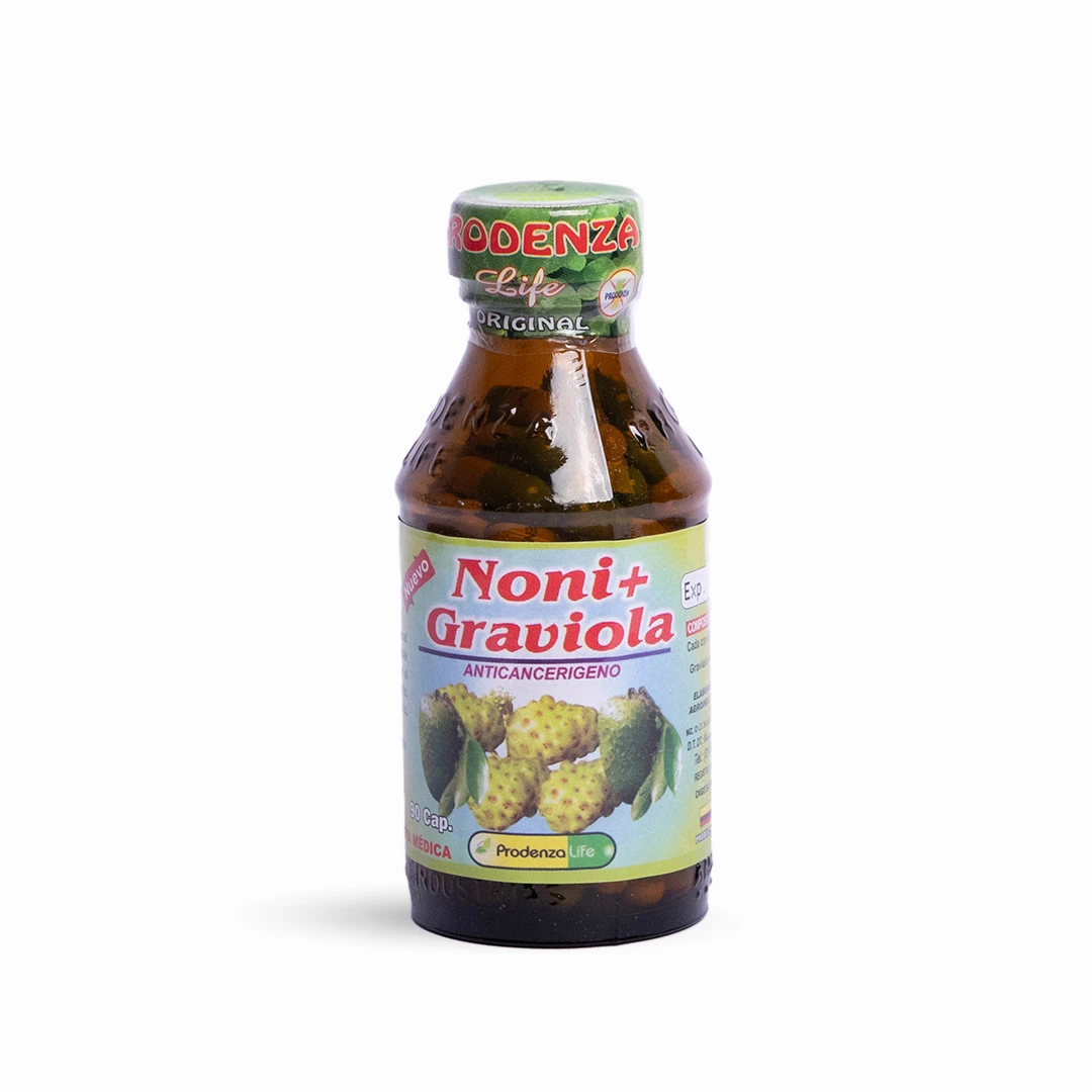 Pildoras Noni + Graviola - Prodenza Life 90 caps Peru x 1u