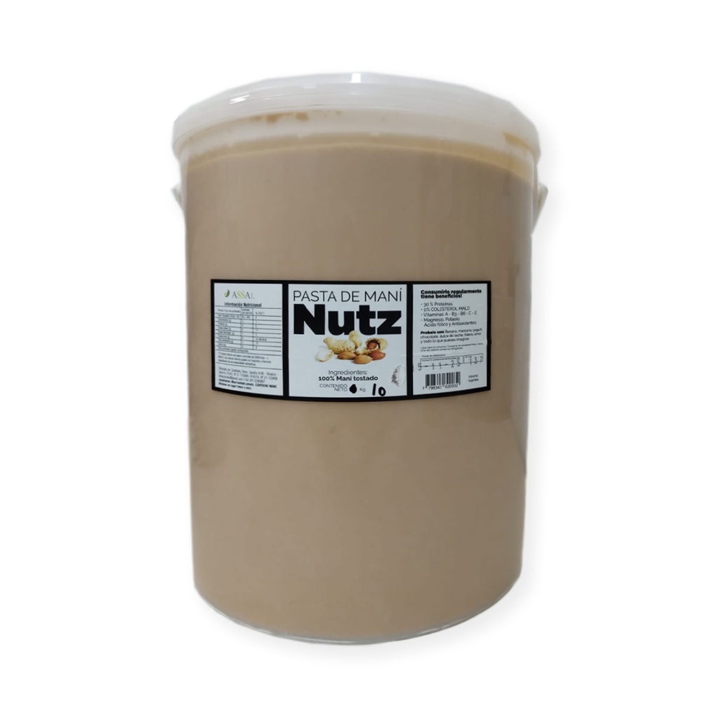 Pasta de Mani x 9,5kg x 1u - Nutz