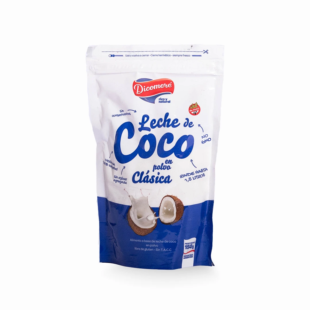 Leche de Coco en polvo Dicomere x 150grs x 1u