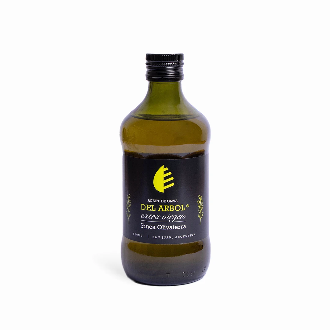 Aceite de Oliva extra virgen primera prension en frio 500ml x 1u - Del Arbol