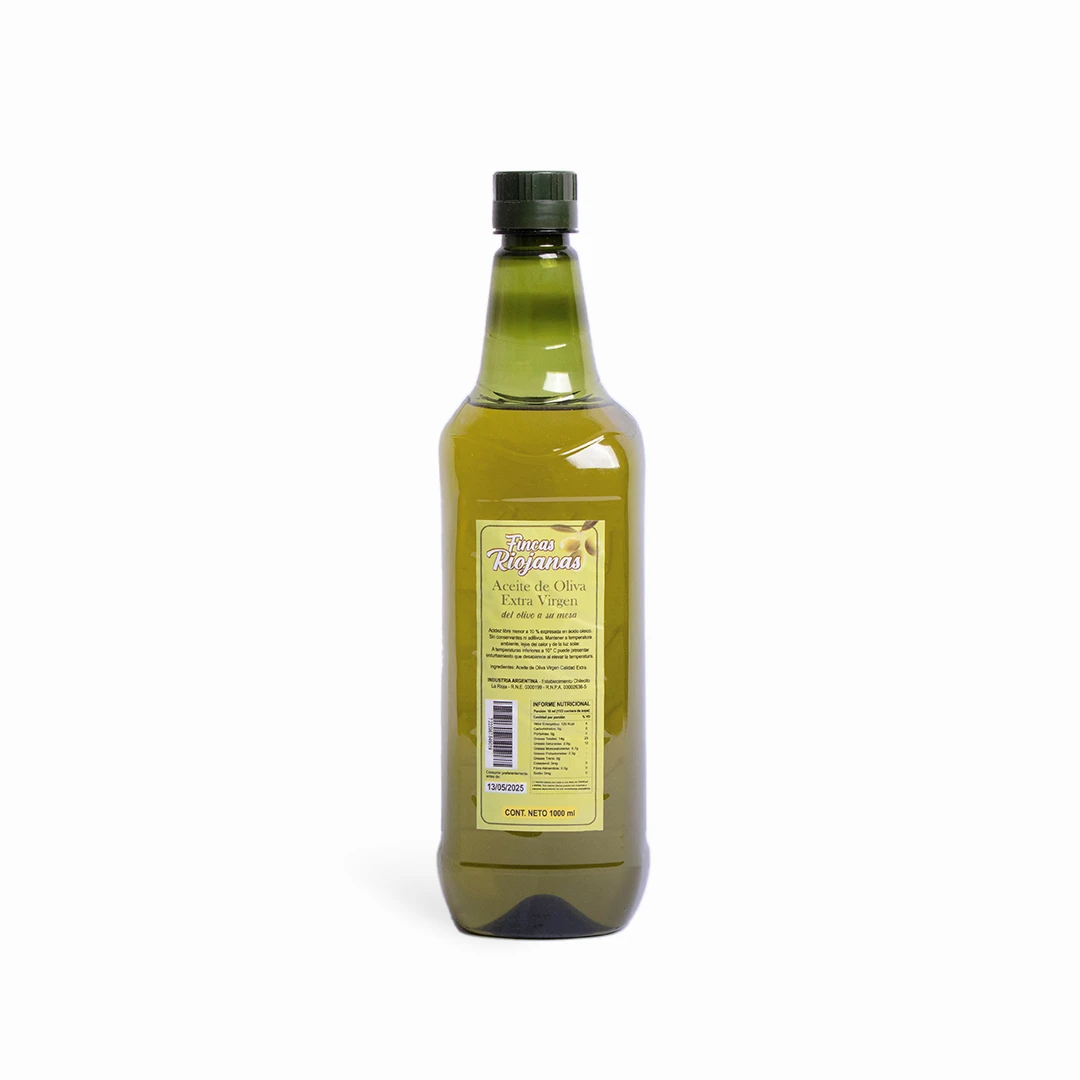 Aceite de Oliva Extra Virgen 1L x 1u - Fincas Riojanas (PET) 
