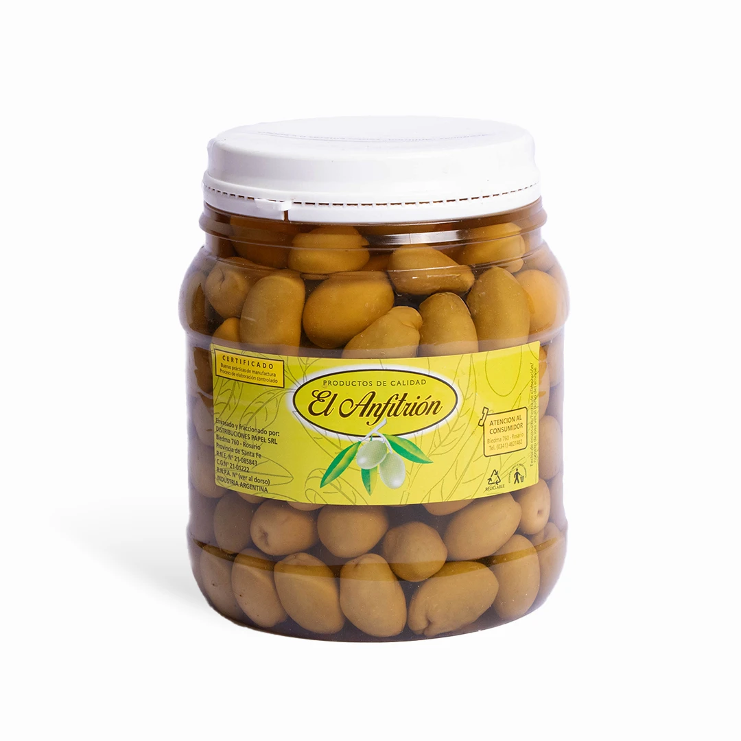 Aceitunas "Anfitrion" verdes enteras 0 x 1,9kg x 3u