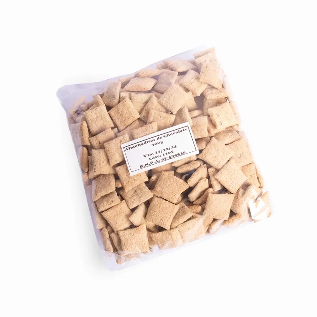 Almohaditas sabor Chocolate x 300grs - Lasfor