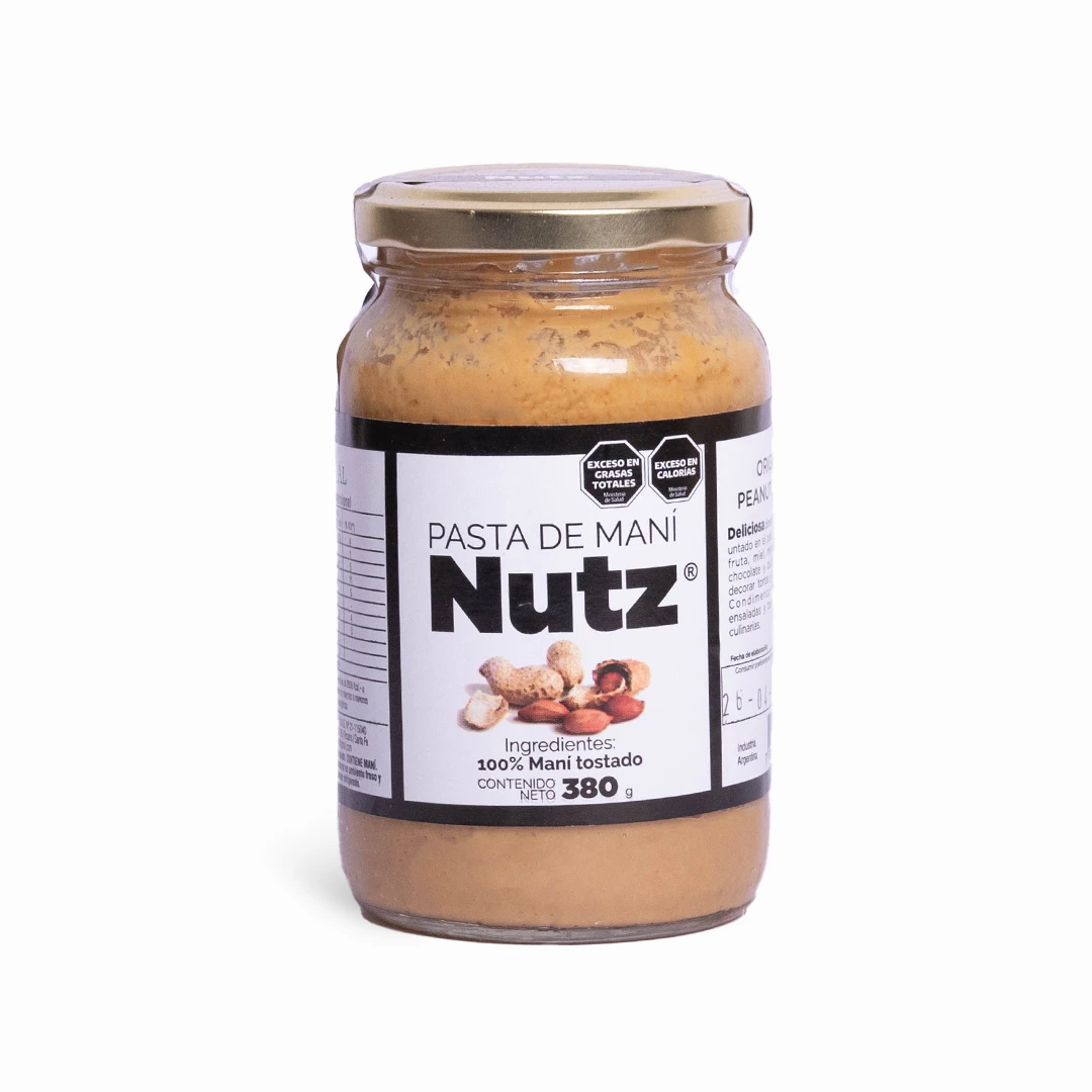 Pasta de Mani x 360grs x 12u - Nutz