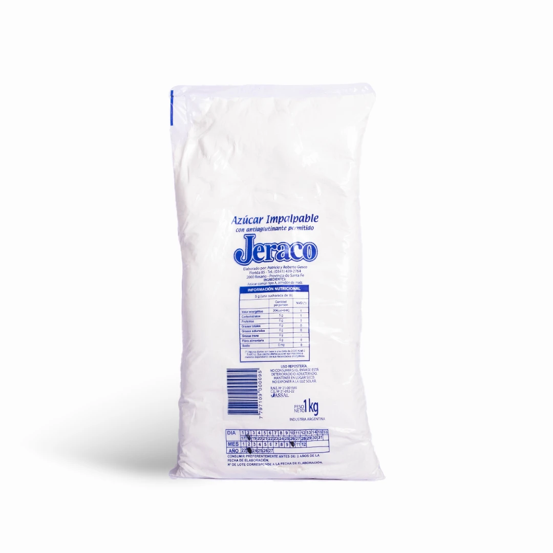 Azucar Impalpable x 1kg - Jeraco