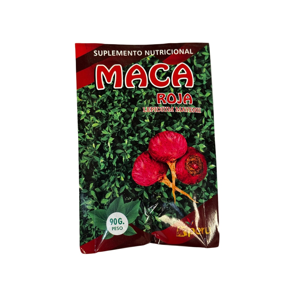 Sobres de Maca Roja x 90grs x 3u 