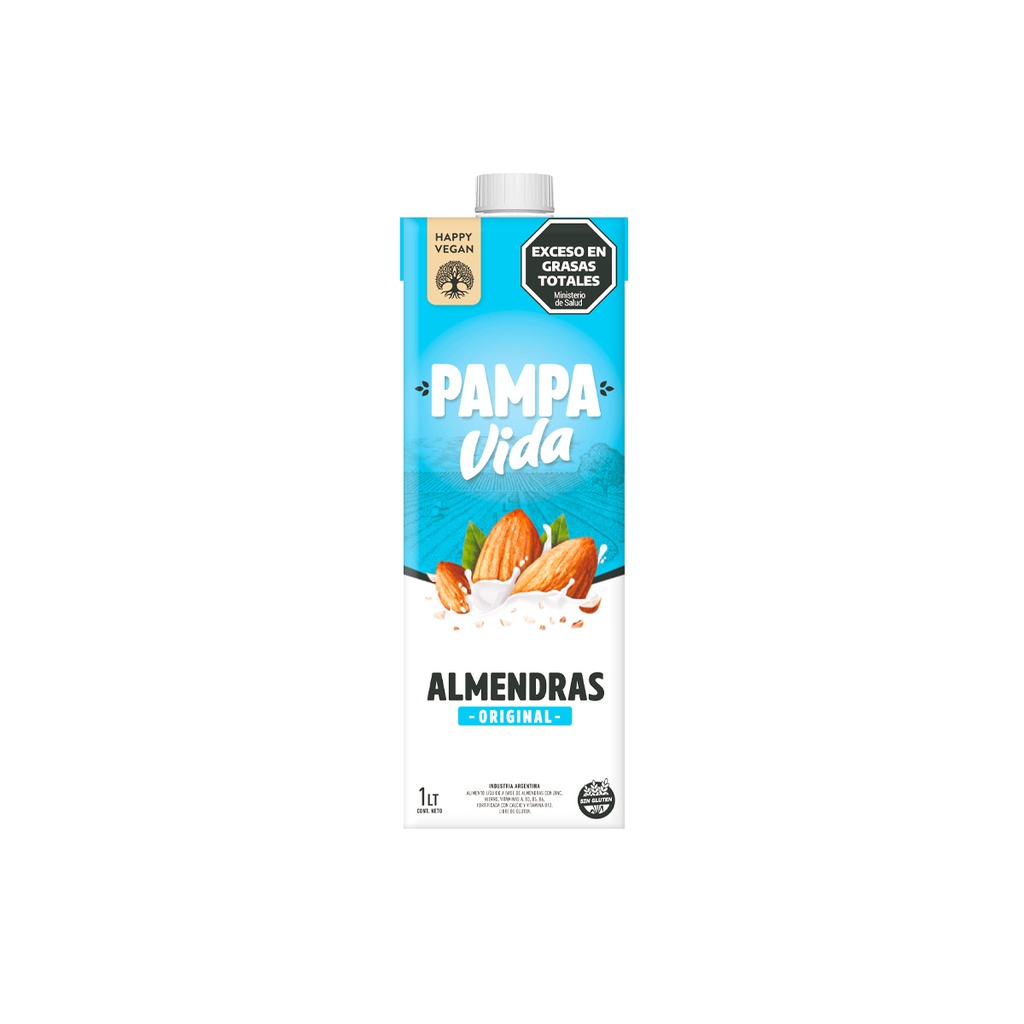 Leche de Almendras Original x 1L x 1u - Pampa Vida
