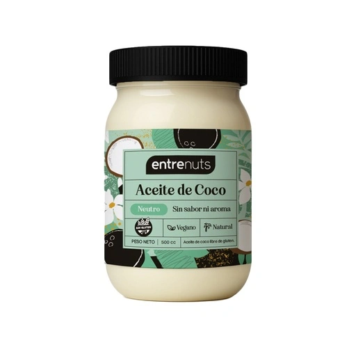 Aceite de Coco Neutro - Entrenuts x 500cc x 6u
