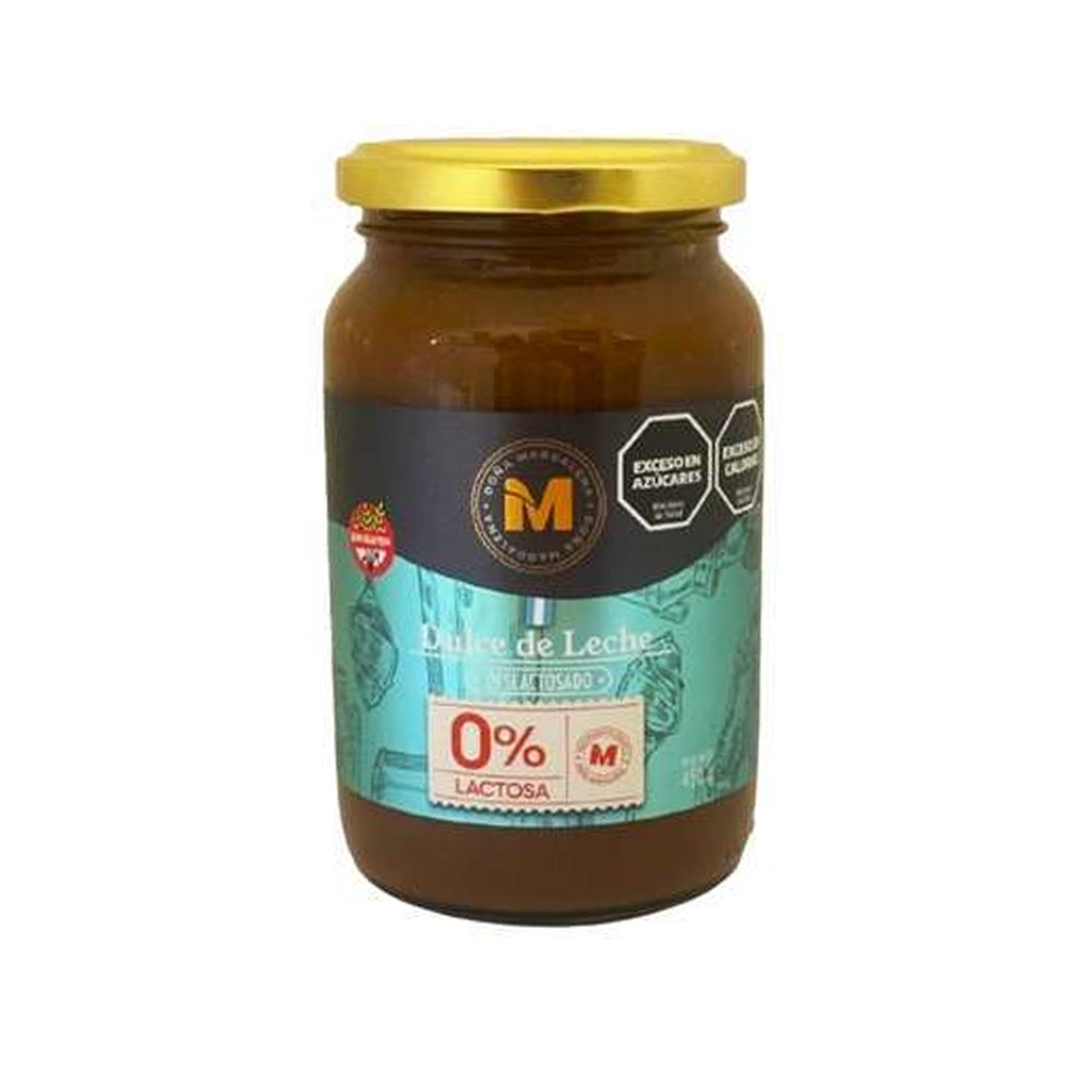 Dulce de leche con azucar sin tacc zero lactosa - Doña Magdalena x 450grs x 3u 