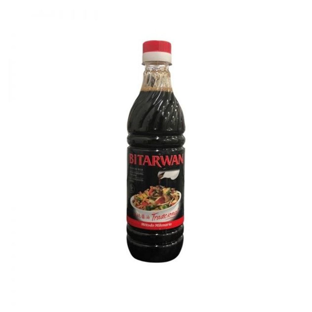 Salsa de Soja Tradicional x 500cc x 12u - Bitarwan