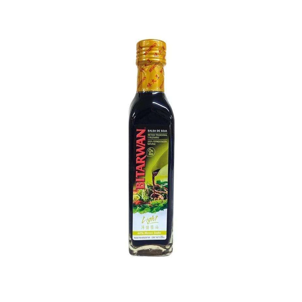 Salsa de Soja Light x 250cc x 12u - Bitarwan