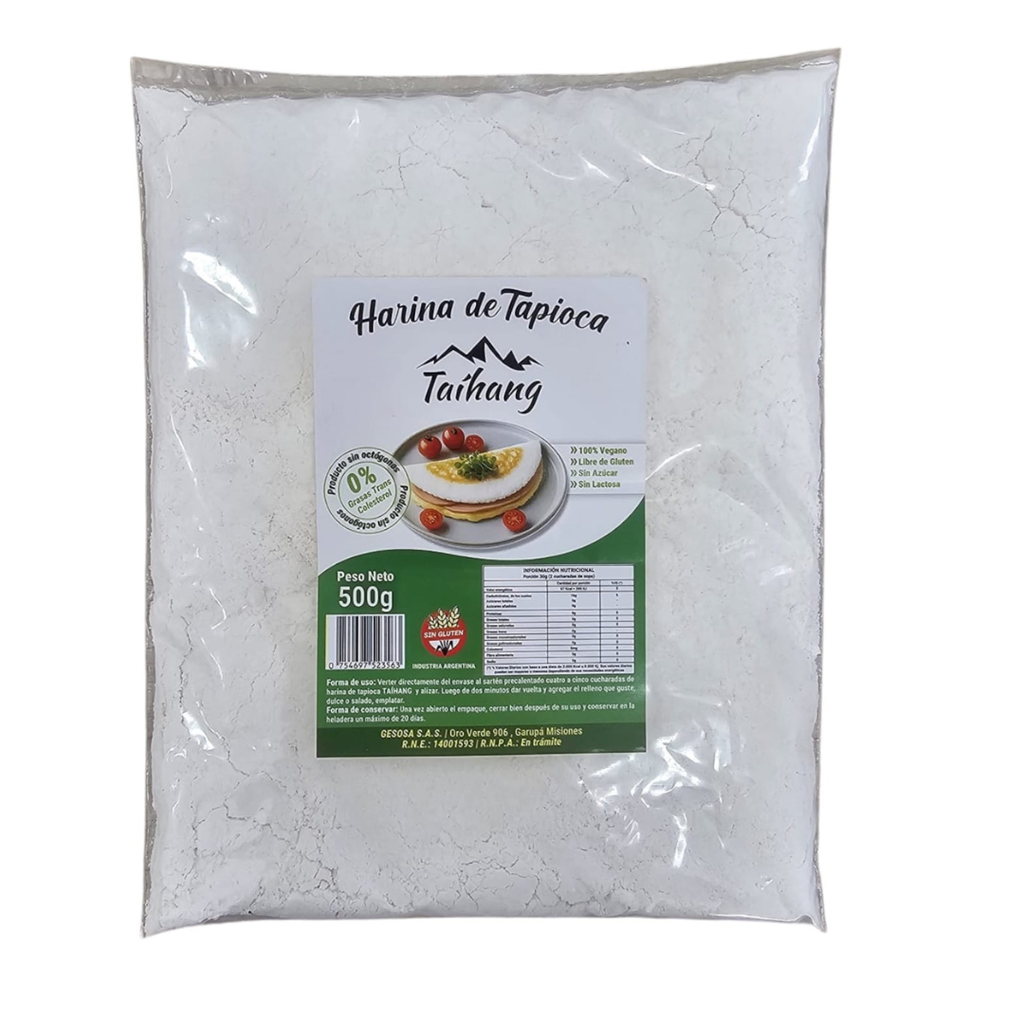 Harina de Tapioca x 500grs x 10u - Taihang