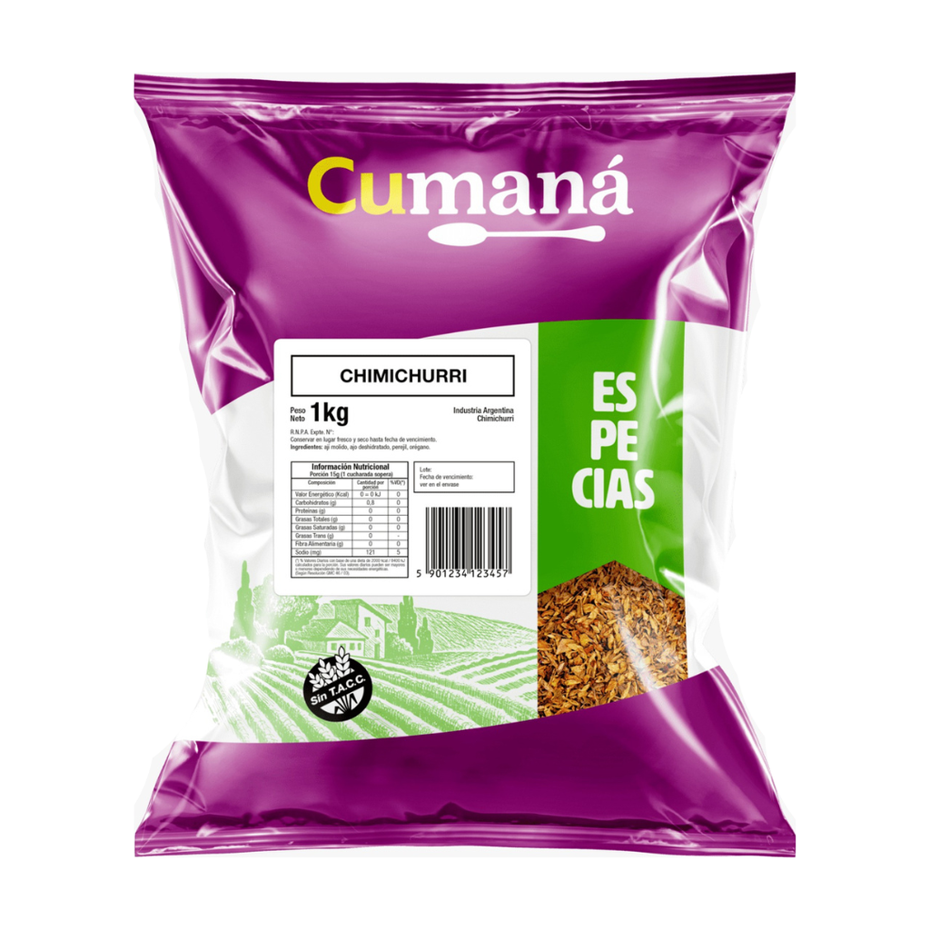 Chimichurri x 1kg x 10u - Cumana