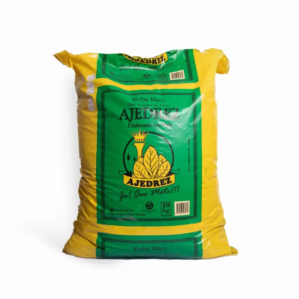 Yerba Antiacida con palo x 10kg - Ajedrez
