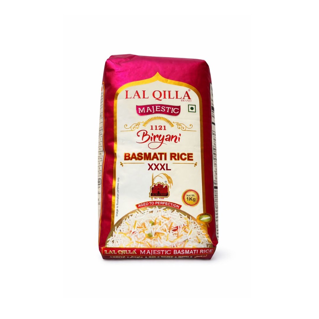 Arroz Basmati x 1 kg x 1u - Lal Qilla Majestic Biryani