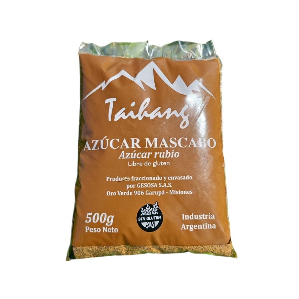 Mascabo Azucar - Tahiang x 500grs x 6u 
