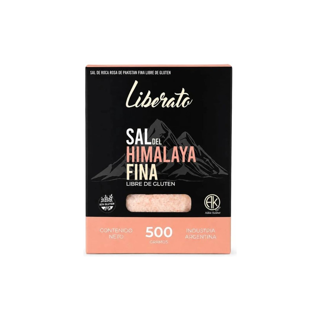 Sal Rosada del Himalaya fina x 500grs x 1u - Liberato