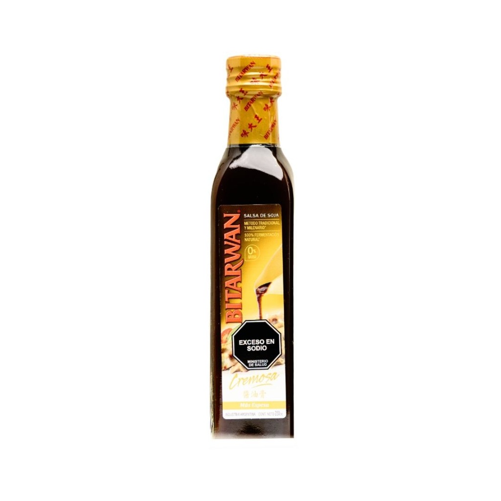Salsa de Soja Cremosa x 250cc x 1u - Bitarwan