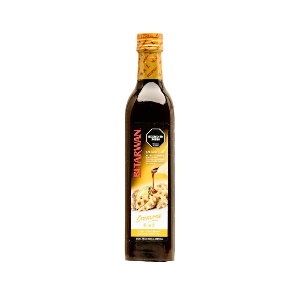 Salsa de Soja Cremosa x 500cc x 1u - Bitarwan 