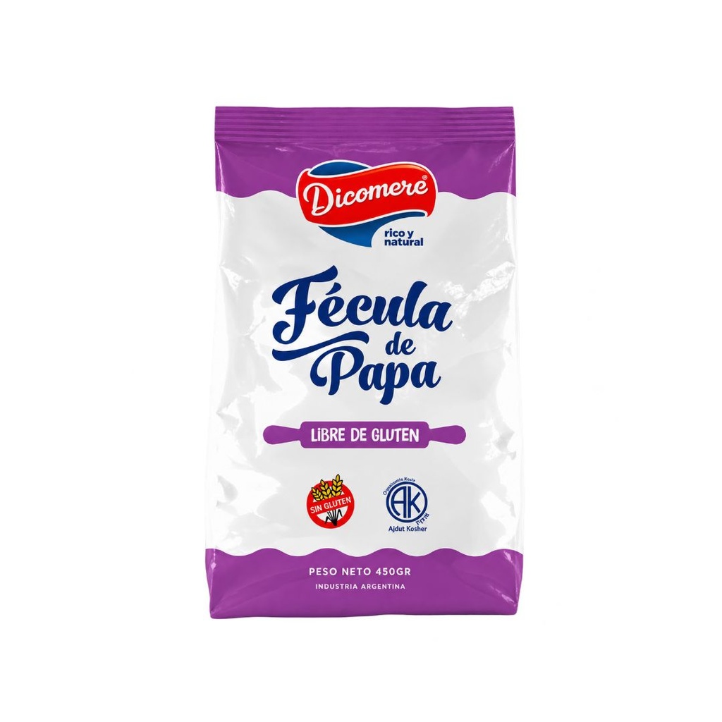 Fecula de Papa x 450grs x 12u - Dicomere 