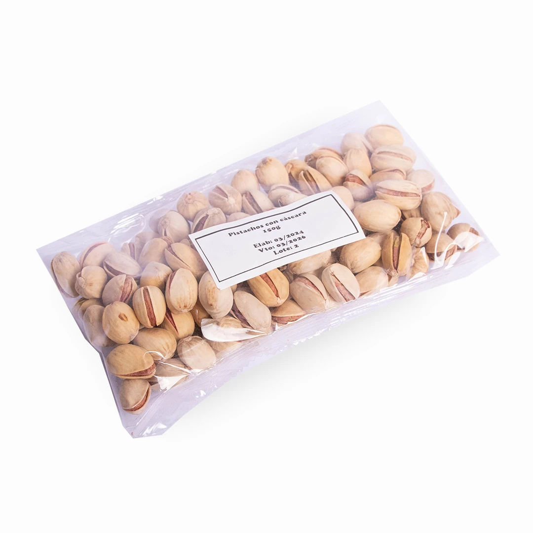 [FSPISTSBS150] Pistachos con cáscara salados x 150grs x 1u