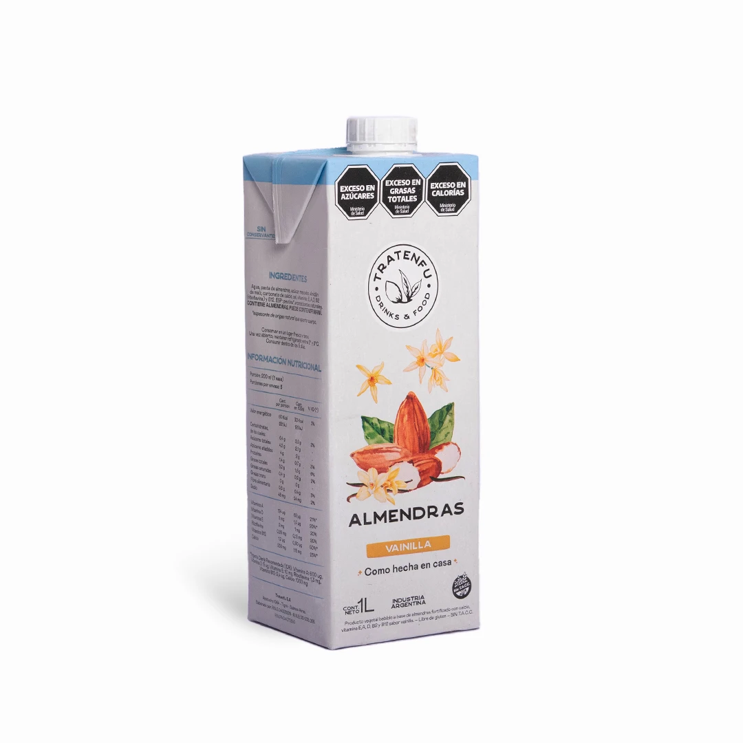 [LEALVTBT1008] Leche de almendras con Vainilla x 1L x 8u - Tratenfu