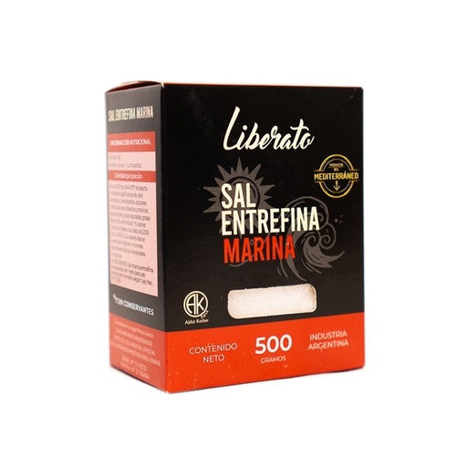 [SASMECJ50003] Sal Marina Entrefina - Liberato x 500grs x 3u
