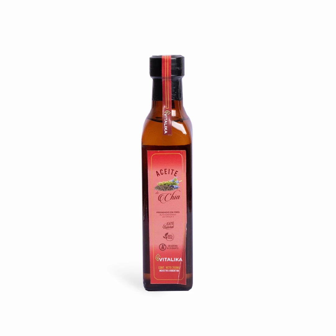 [AYACHVBT25016] Aceite de Chia 250cc x 16u - Vitalika