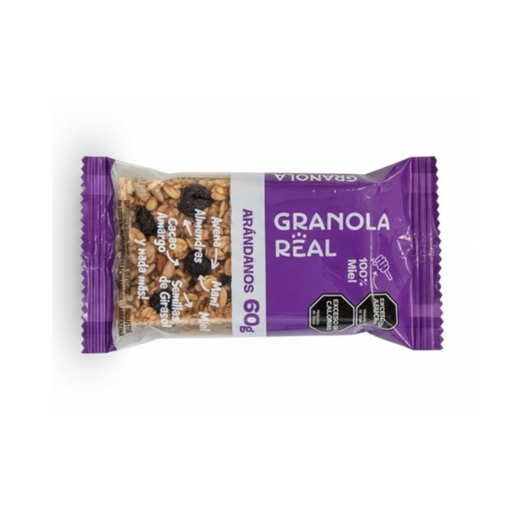 [BSBAAR60PQ012] Barritas con Arandanos 60grs x 12u - Granola Real