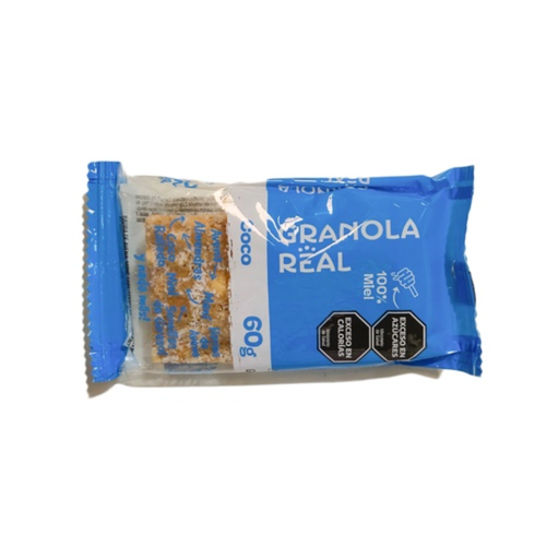 [BSBCO60PQ012] Barritas con Coco 60grs x 12u - Granola Real