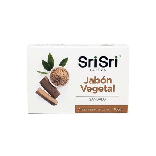 [CSJASCJ10001] Jabon Sándalo 100g x 1u - Sri Sri