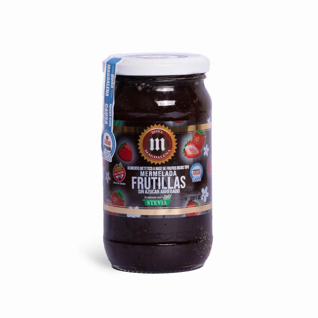 [DPMDÑF360003] Mermelada sin azucar libre de gluten de frutilla Doña magdalena x 360grs x 3u