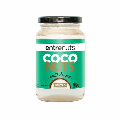 [AYACENTN36012] Aceite de Coco Neutro x 360cc x 12u - Entrenuts