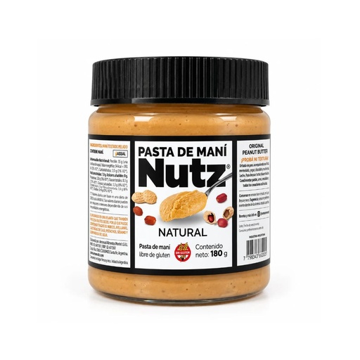 [DPPMN18012] Pasta de Mani x 180grs x 12u - Nutz