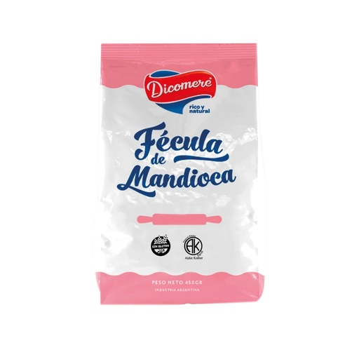 [HAFEMDPQ45003] Fecula de Mandioca - Dicomere x 450grs x 3u