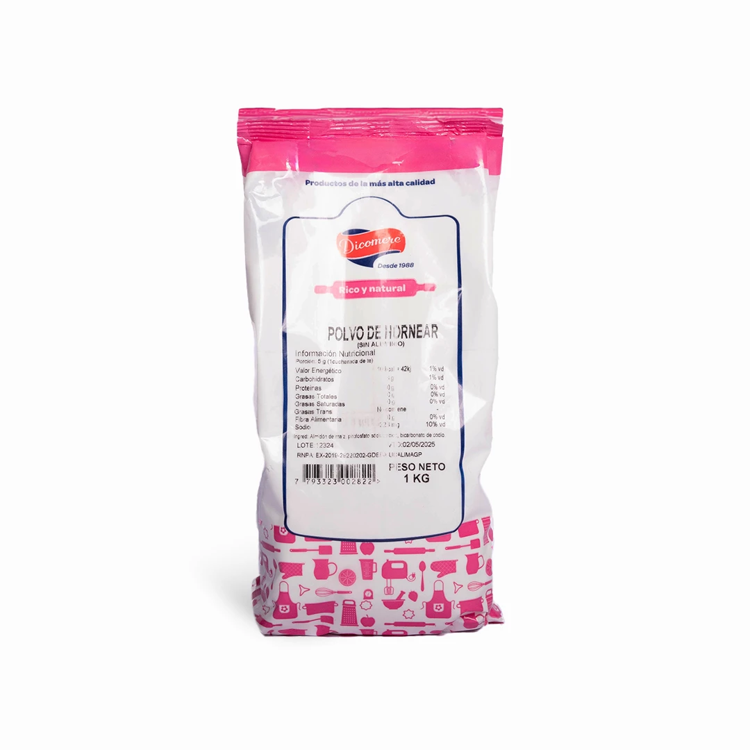 [HAPOHDBS006] Polvo de Hornear x 1kg x 6u - Dicomere