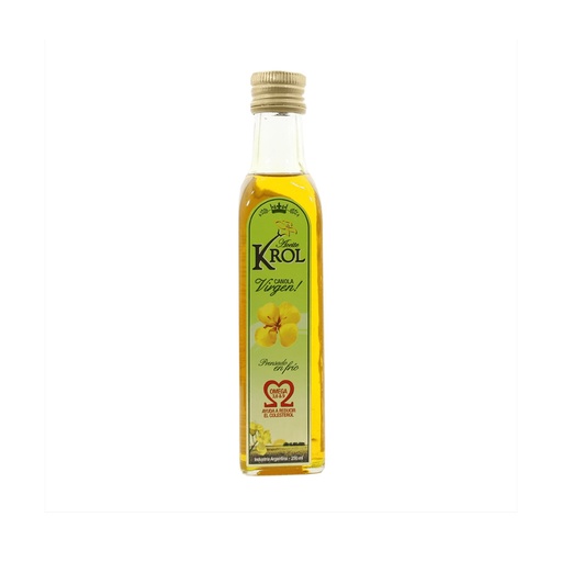 [AYACAK25003] Aceite de Canola Virgen - Krol x 250ml x 3u