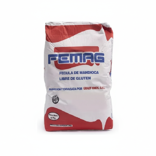 [HAFEMBS010] Fecula de Mandioca - Femag x 10kg 
