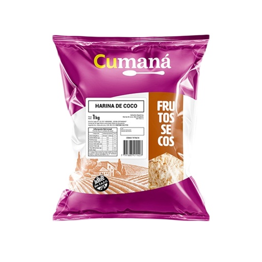[HAHRCOCUPQ001] Harina de Coco x 1kg x 1u - Cumana