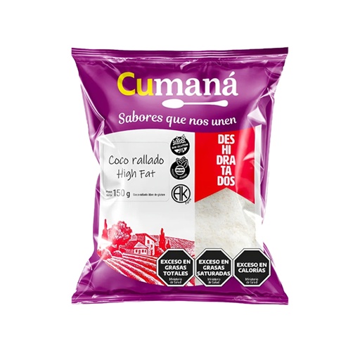 [FSCRACUPQ15010] Coco Rallado High Fat - Cumana x 150grs x 10u  