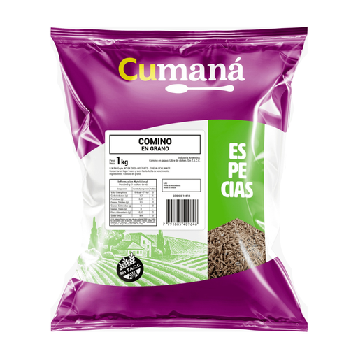 [ESCOGCUPQ010] Comino en Grano x 1kg x 10u - Cumaná