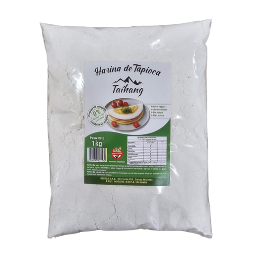 [HAHTTPQ0003] Harina de Tapioca - Tahiang x 1kg x 3u 