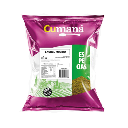 [ESLAUMCUPQ010] Laurel Molido x 1kg x 10u - Cumana