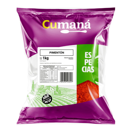 [ESPIMCUPQ001] Pimenton x 1kg x 1u - Cumana