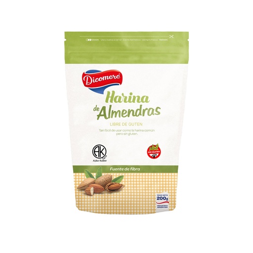 [HAHRADPQ20001] Harina de Almendras x 200grs x 1u - Dicomere